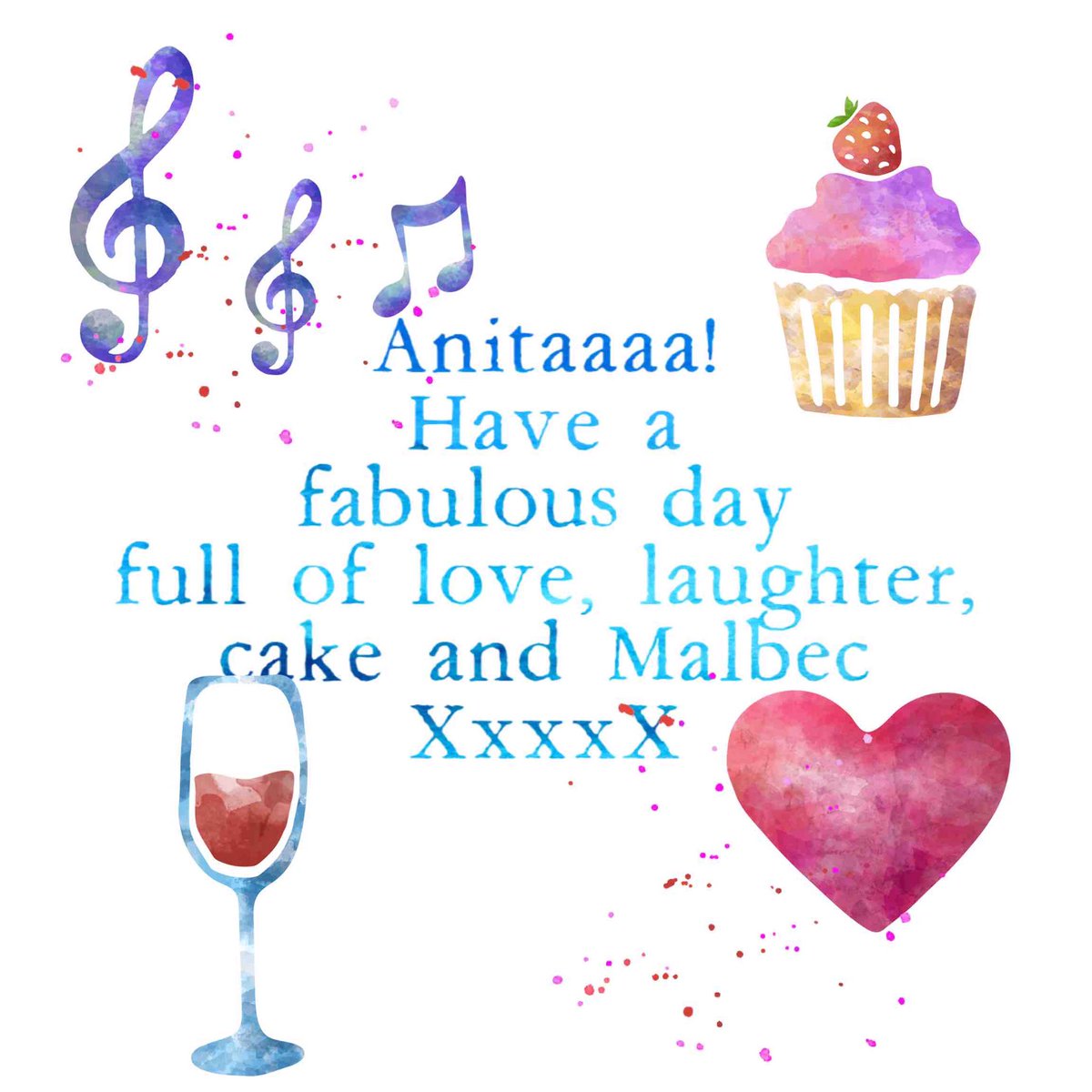 It’s our Anita’s birthday 🥳 wooohooooo…. Wish we were all together! #acappella