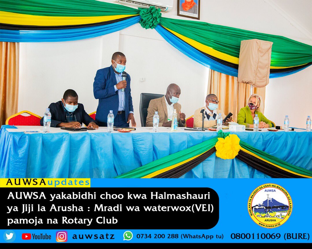 MAMLAKA YA MAJI ARUSHA (@yaarusha) on Twitter photo 
