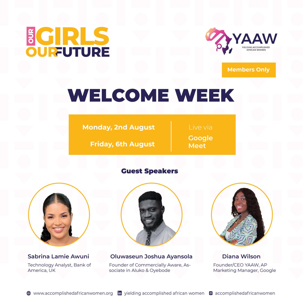 PAyinembabazi's tweet photo. Too excited to be part of the Fearless, Inspired and Transformed Women!
Yielding Accomplished African Womenππ
Super pumped up for this journey!!
@AAfricanWomen
#yaashecan
#ogof21
#yaashewill
#TeamDoTheMost
#ourgirlsourfuture https://t.co/OCzfyJzamS