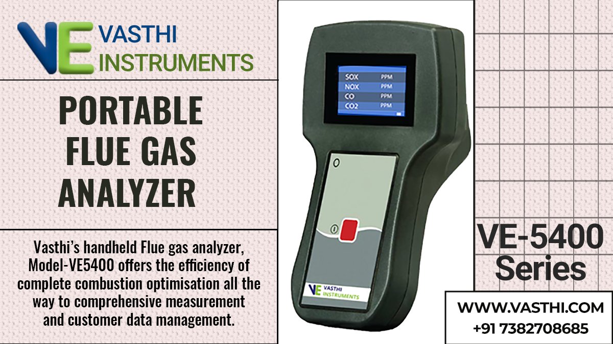 Vasthipvtltd's tweet photo. Portable Flue Gas Analyzer
Contact Us
👉https://t.co/1LCHzwcq0z
📧info@vasthi.com
📞+91 9581678685
Service No:+91-6302677968
Location:https://t.co/cFhcWuJnLE
Page:https://t.co/246bpa6lFU 
#manufacturing #portablefluegasanalyzer #vasthi #industrail #tuesdaymotivations #3rdAugust https://t.co/avNaWw3f28