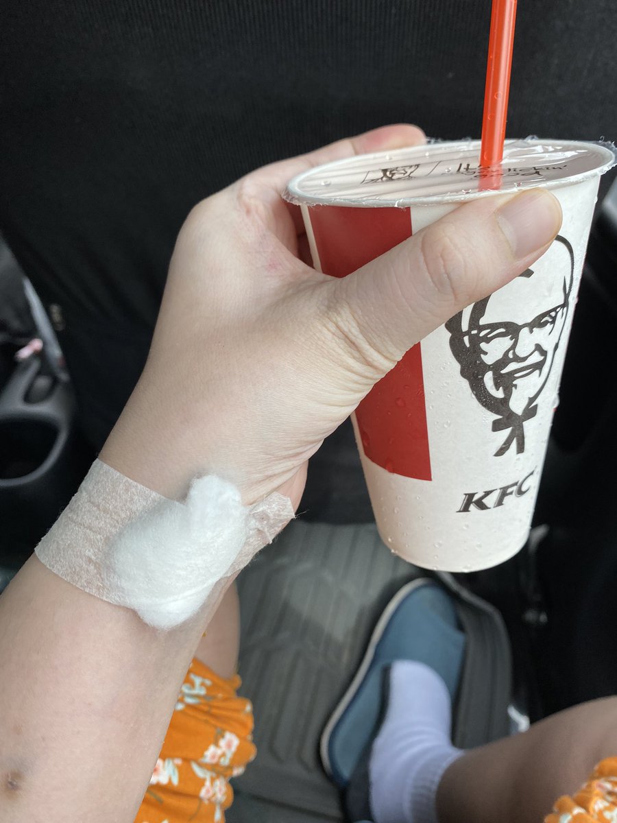 Done with my 2nd chemo! 🎈