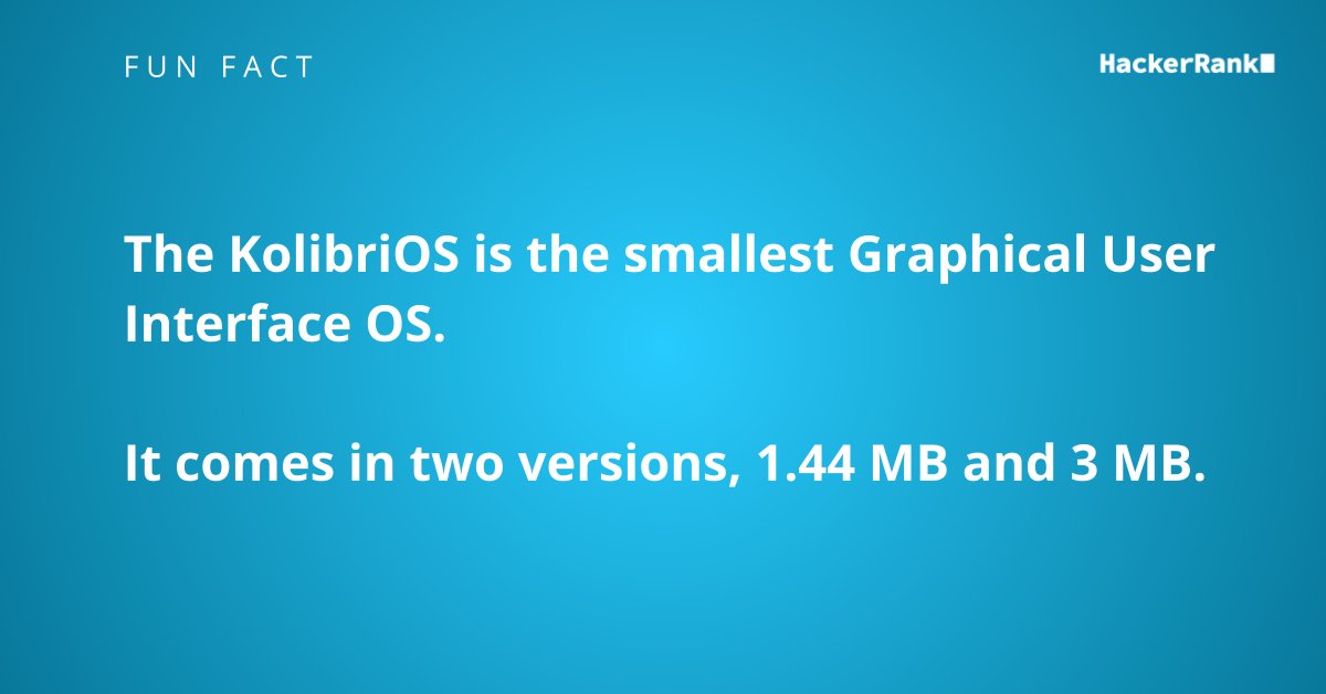 HackerRank on Twitter "Besides the essential applications like a text