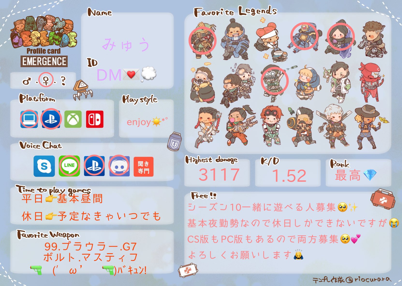 Tweets With Replies By ᴍʏᴜ Apex ꔛ Ogg Myusa N Twitter