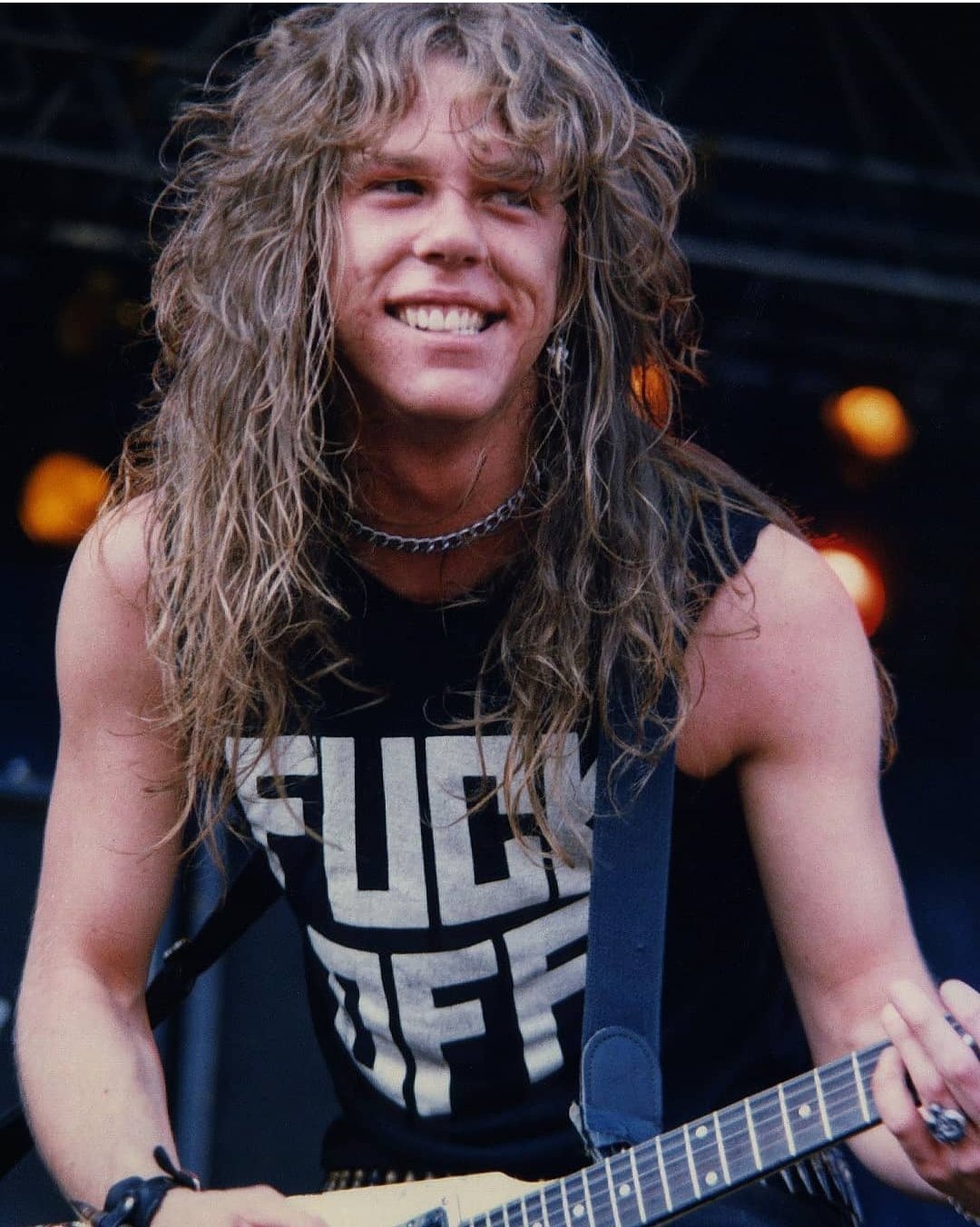 Happy birthday today to Mr James Hetfield 