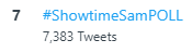 ViceGandaorg's tweet photo. itsShowtimeNa: Trending #7 SPOT NATIONWIDE ang OHT ngayong Martes na #ShowtimeSamPOLL kaya tuloy lang ang pag-tweet para sa TOP SPOT! https://t.co/CypwvU2l1n