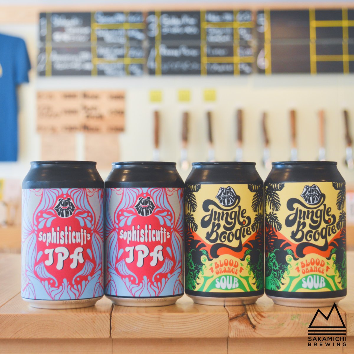 sakamichi_beer's tweet photo. New Beers!
ニュージーランドのビール初めて入荷しました!
@FunkEstate からの2種類
- Sophisticuffs / IPA / 6.0%
- Jungle Boogie / Blood Orange Sour / 5.3%
#NewZealand #NZCraftBeer #FunkEstate #立川 #持ち帰りビール https://t.co/ECeX7rjyJI