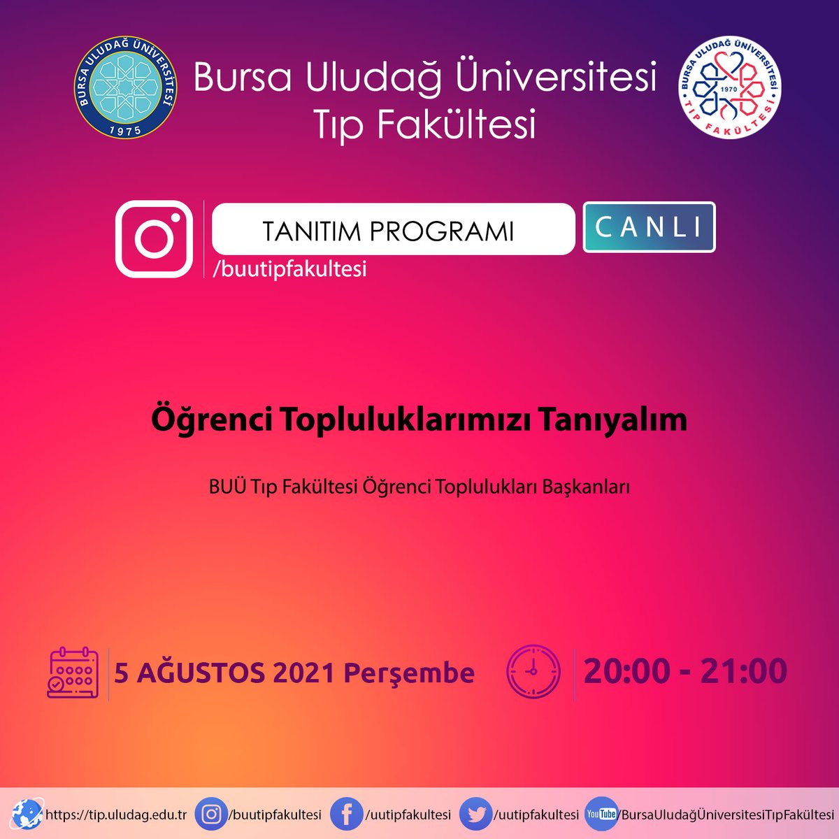 Bursa Uludağ Üniversitesi Tıp Fakültesi tweet media