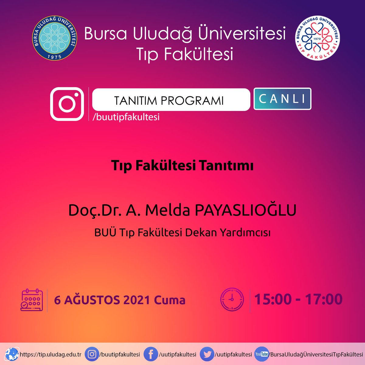 @buutipfakultesi #buütıpfakülteliolmakayrıcalıktır
#bursauludağtıp #bursauludağüniversitesitipfakultesi #bursauludağfacultyofmedicine #bursauludağuniversity #bursauludağüniversitesi  #ykstercih #yks2021 #tercihzamanı #tercih #üniversite #tıp #tıpfakültesi #tyt #yks #ayt #doktor