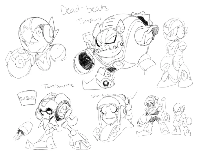 Wanted to design for my mega man thing again 