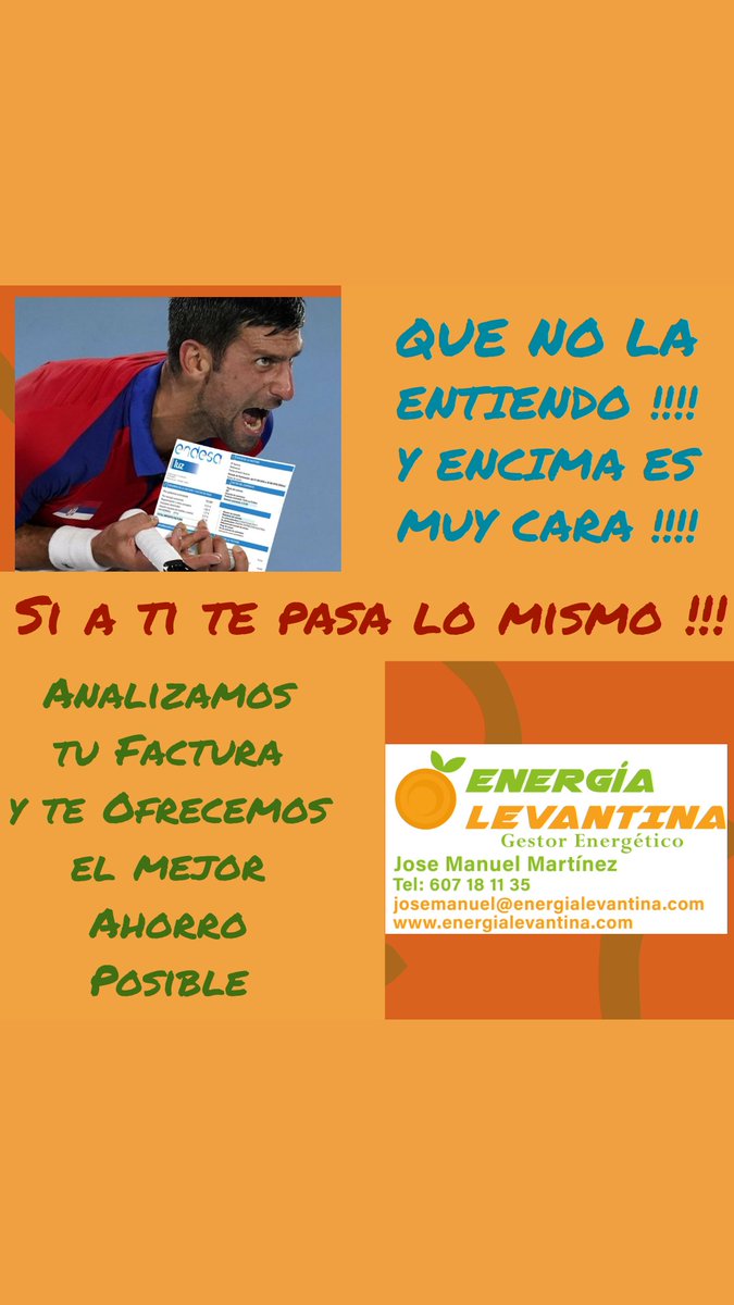 Si tienes Tarifa 3.0 TD o 6.1 TD tu compañia Electrica, se ha puesto en contacto contigo para proponerte un ahorro importante de aquí a Noviembre?
Si no lo hecho consultamos y te lo gestionamos nosotros