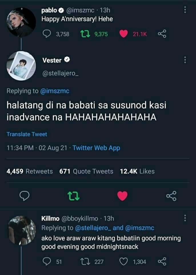 Chelyn030409's tweet photo. Kuya @bboykillmo  kala ko ba kay ate @dasurichoi_  kaaa🤧🤧 Emzzzz https://t.co/i8AZydJgSX