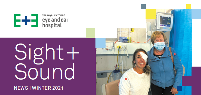 EyeandEarHosp's tweet photo. Our Winter Sight + Sound newsletter is out now. Featuring mother and daughter Mary and Danielle who were admitted into our day surgery on the same day to receive the same procedure! Read more via our website: https://t.co/sCc3k6TUwE

#newsletter #healthcare #eyecare #earcare https://t.co/eKdLV6mLPd