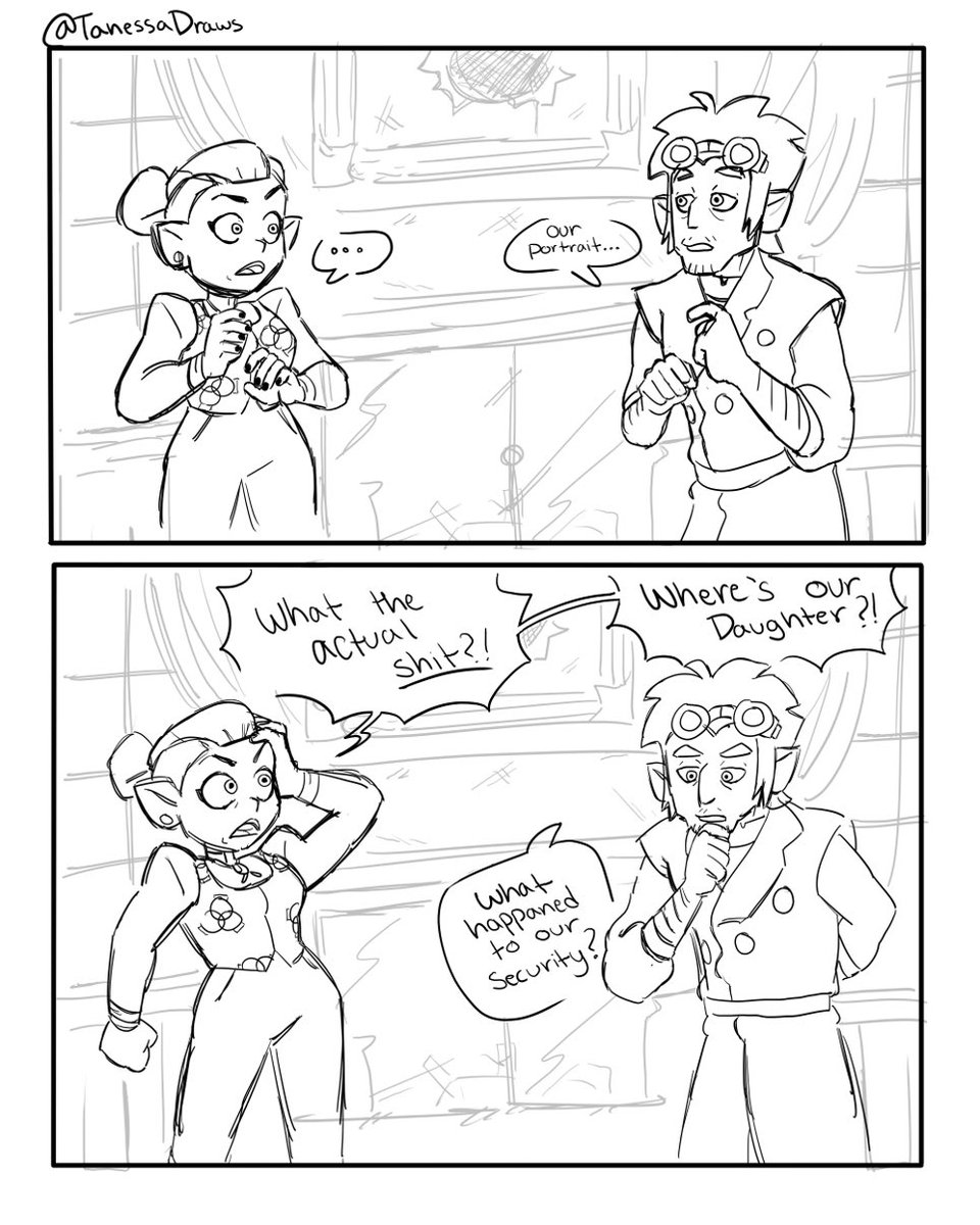 tanessadraws's tweet photo. Blight household during knock knock knockin’ on hooty’s door https://t.co/S4DJinLlxH