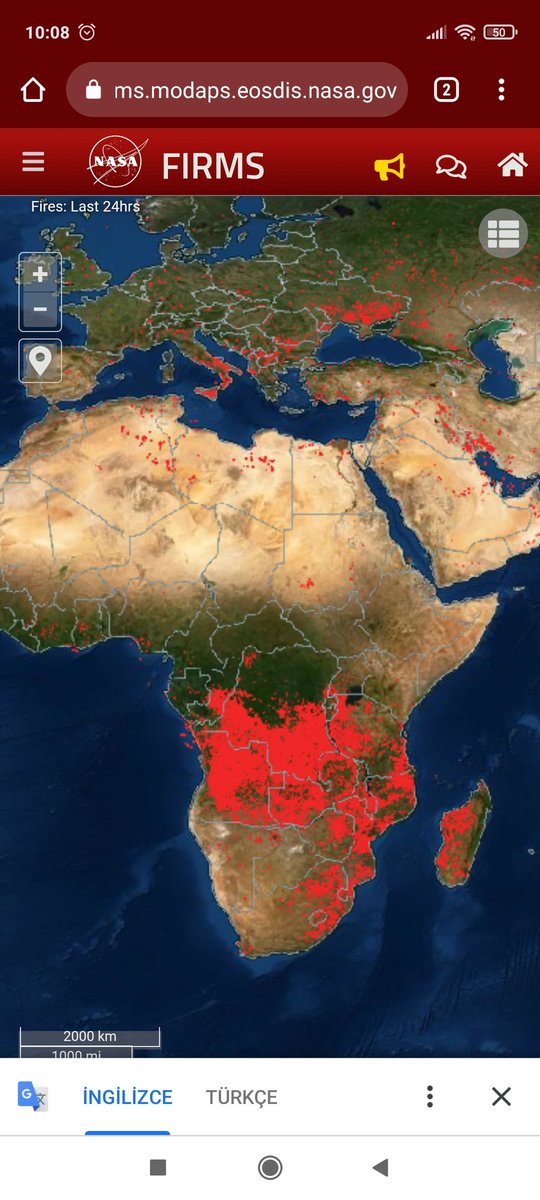 Buraları da mı siz yaktınız ? #AtesinCocuklari bütün dünya yanıyor sadece Türkiye'de yangın varmış gibi lanse edenlere ne demeli ? firms.modaps.eosdis.nasa.gov/map/#d:2021-08…