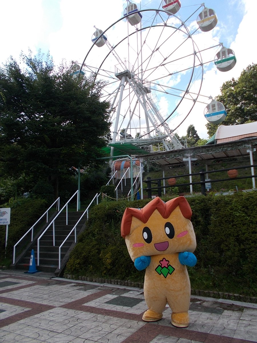 アースケア桐生が岡遊園地 久しぶりに キノピー が来園してくれました 突然の登場にみんなビックリ 大喜び 早くコロナがおさまって 遊園地でみんなとたくさん遊べるといいな 群馬 桐生 遊園地 動物園 公園 桐生市マスコットキャラクター