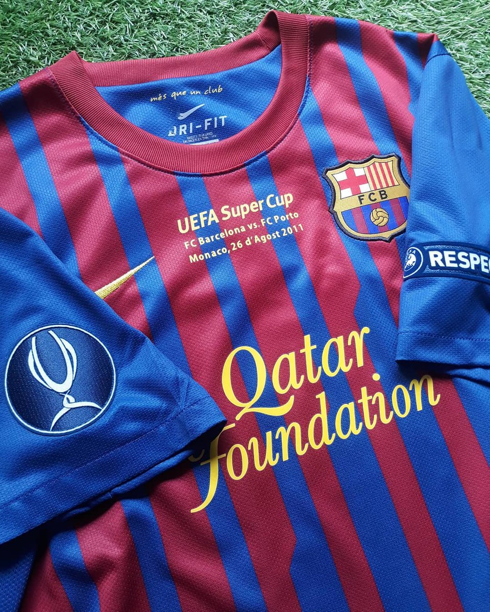 forsale Barcelona 2011-12 home UEFA Super Cup Final vs Porto 26 