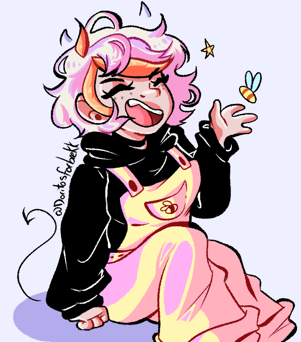 spideygutz's tweet photo. my girl kate (she likes bees)

#oc #beeoc #bees #cuteoc https://t.co/HKC8fXs8fB