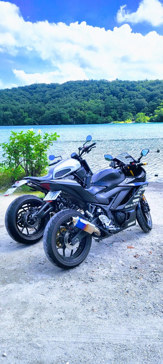 シルエット 今日の厳美渓 潟沼ツーリング楽しかったでい 同期と走るとバイクの整備の話しかしなくて動画撮ったら面白いんじゃない って思った笑