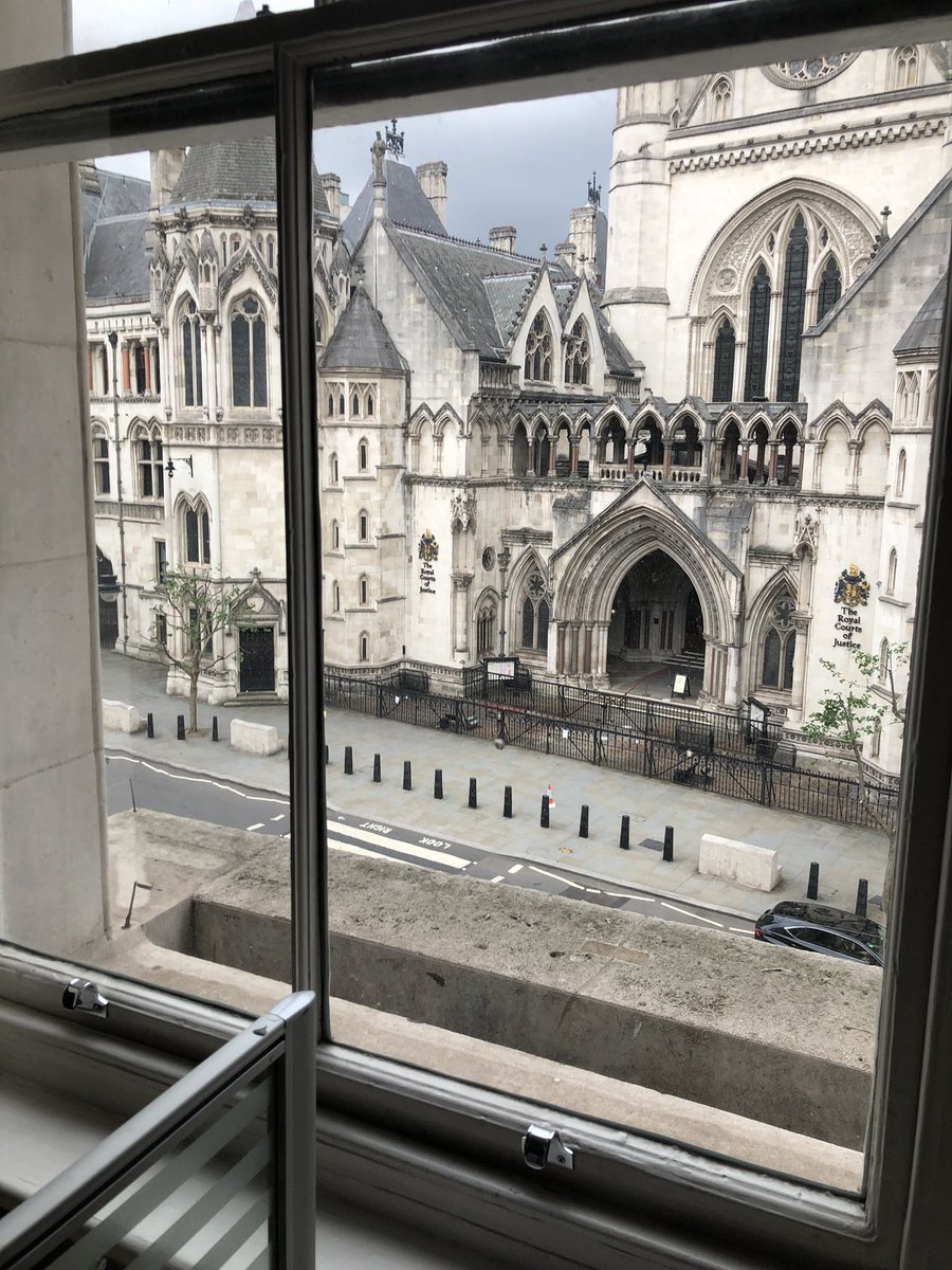 Nice to be back <a href="/218strand/">218 Strand & The Society of Mediators</a> for a few days, even though it’s a bit grey over the RCJ. It’s been a while. If any of my contacts are around and fancy a catch up, please DM me. I’m here til Thursday.