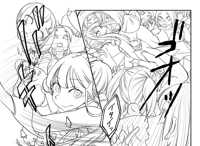 今描いてるマンガ作画カロリーたかすぎてしぬ 