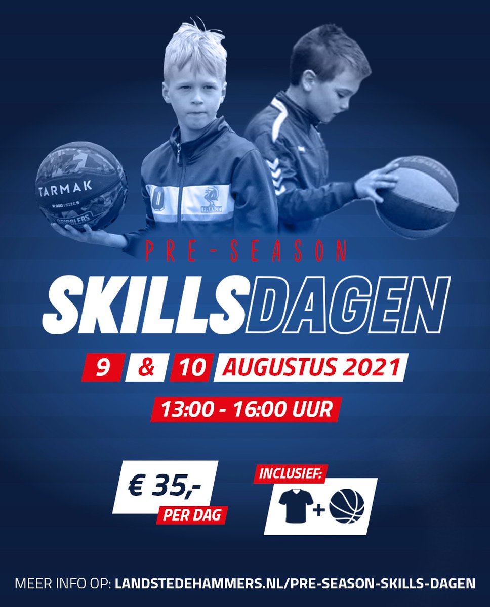 ᴋᴏᴍ ᴛʀᴀɪɴᴇɴ ʙɪᴊ ʟᴀɴᴅsᴛᴇᴅᴇ ʜᴀᴍᴍᴇʀs! 😉

Op maandag 9 en dinsdag 10 augustus staan de Pre-season Skills Dagen op het programma! Wil jij meedoen? Schrijf je dan nu in!👉 bit.ly/3rS1NcR

#Hammertime