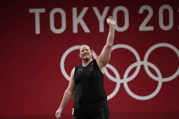 Transgender weightlifter Laurel Hubbard makes history at Olympics