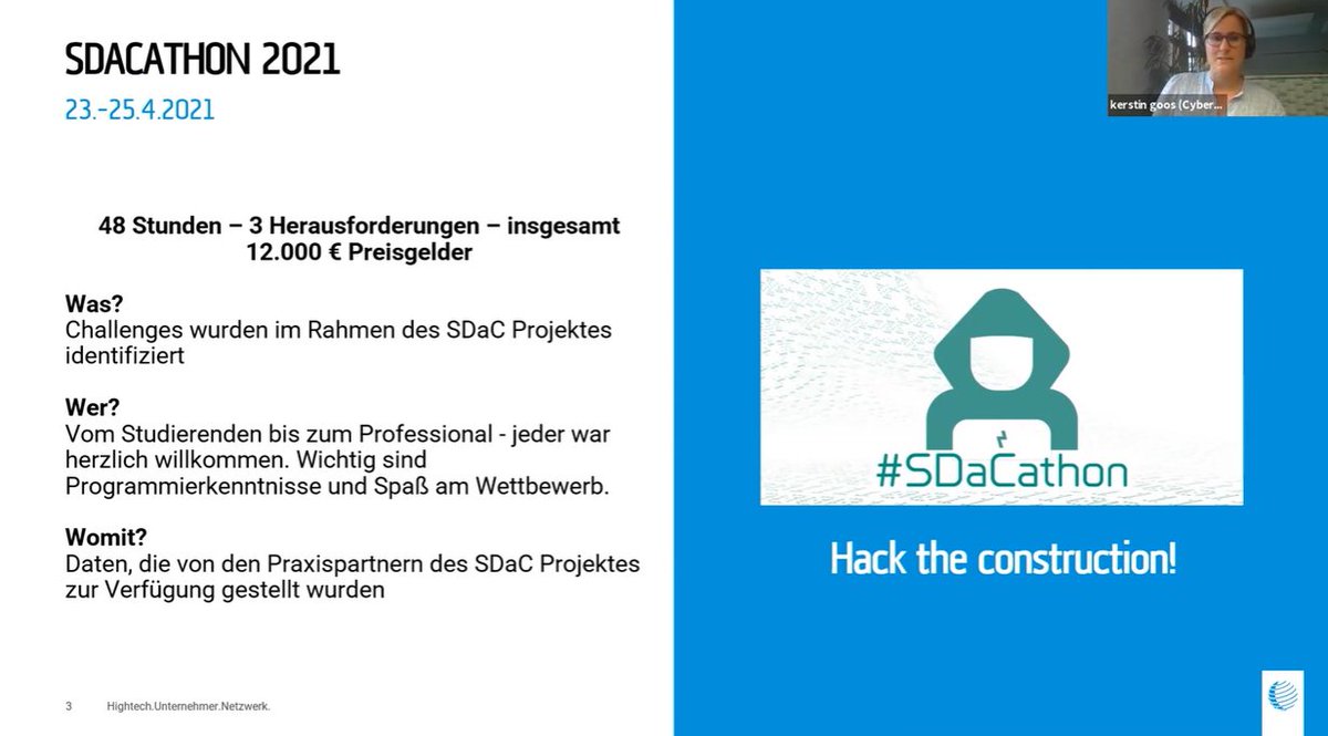 On 13.07 our #Roundtable with the winners of the SDaC #Hackathon 2021 took place.

Watch the full presentation in the video below:
youtu.be/A4o6568bUQQ
