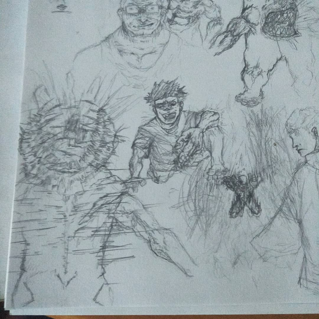shmillbe's tweet photo. I did some shit, little bit of big lez and some choomahs, and other stuff you know how it do.

#artwork #oc #OC #sketch #biglezshow #art #sketchbook https://t.co/4X7z278oKJ