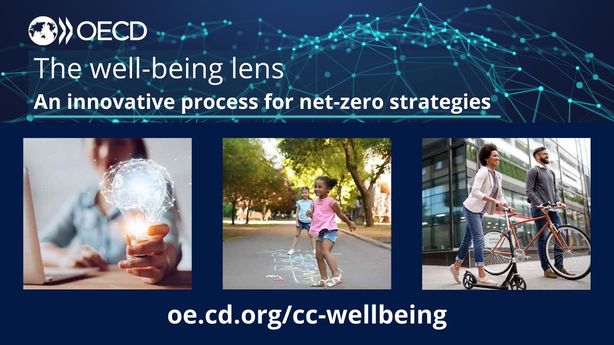 Check out our🆕website on the OECD #wellbeing lens to #climate action!🔎👧👦🌍🌱
This process aims to help governments think innovatively about climate strategies &amp; increase their emission reduction potential, while improving well-being goals.
Learn more👉oe.cd/cc-wellbeing