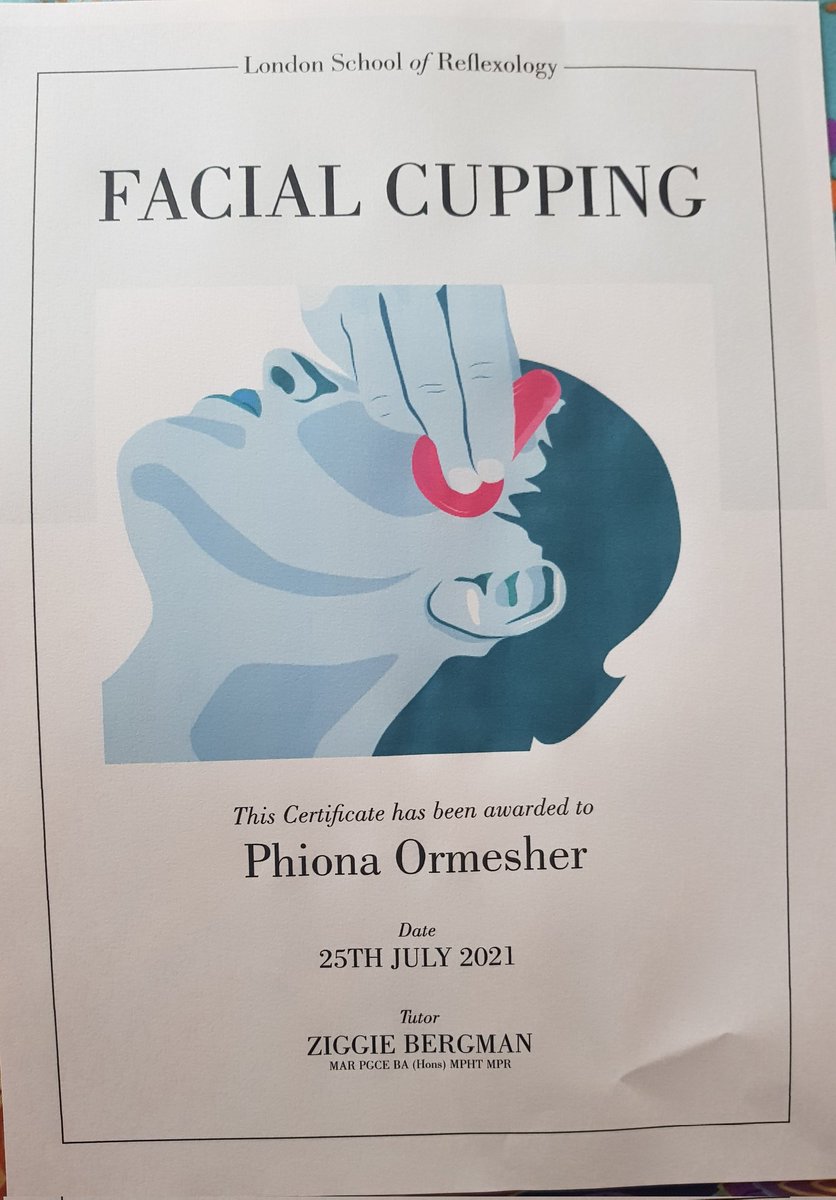 iamholistics's tweet image. Certified💫

I do love a new certificate! 

#facialcupping #holisticfacials #facialreflexology #northampton  #holistichealth #ziggiebergmanmethod
