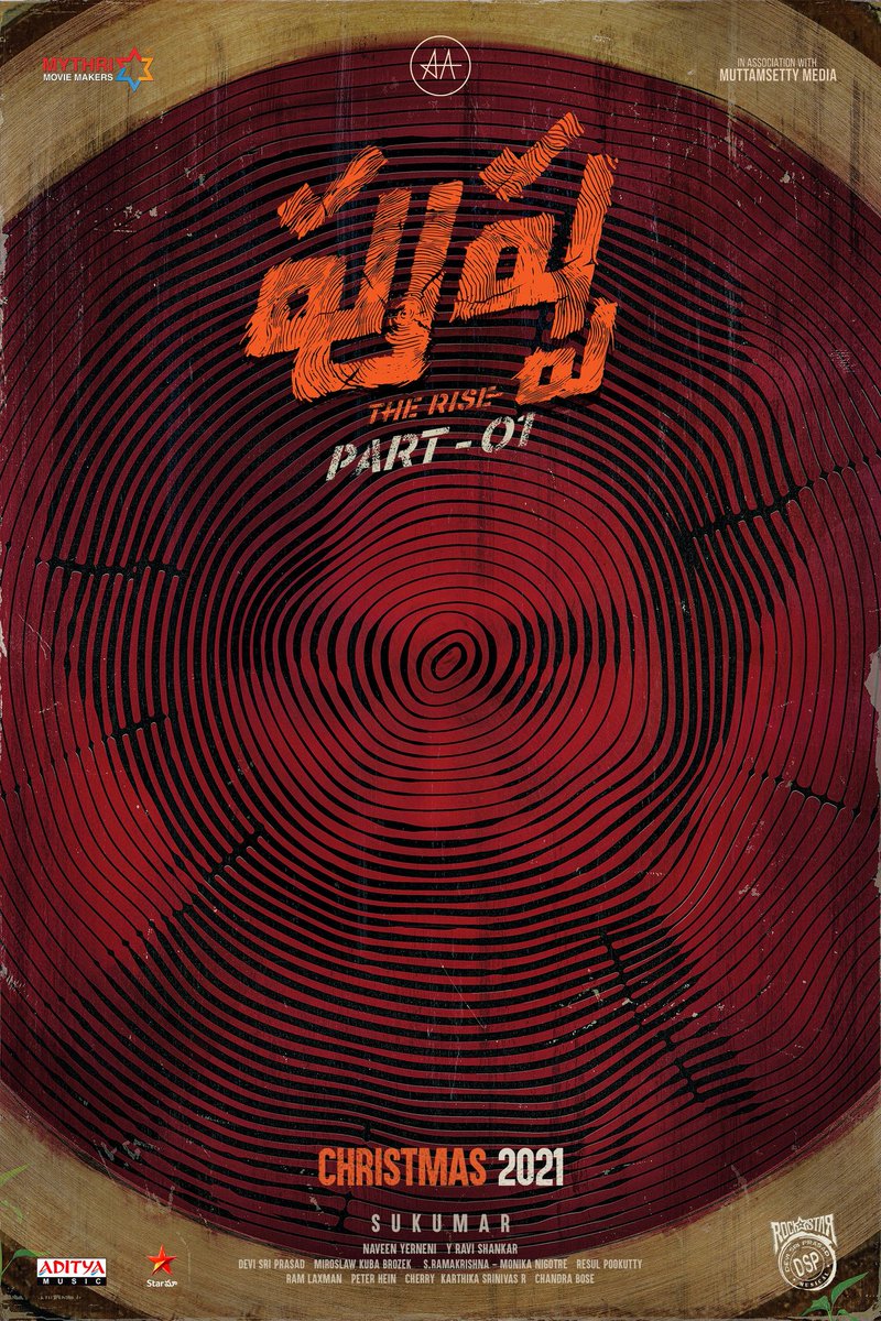 RmoeOfficial's tweet photo. #PushpaTheRise Part - 01 🔥

This December 
#ThaggedheLe 🤙

@iamRashmika @alluarjun #FahadhFaasil @aryasukku @ThisIsDSP @adityamusic @boselyricist @resulp

పుష్ప   പുഷ്പ   புஷ்பா   ಪುಷ್ಪ   प���ष्पा https://t.co/yyeh6CSkso