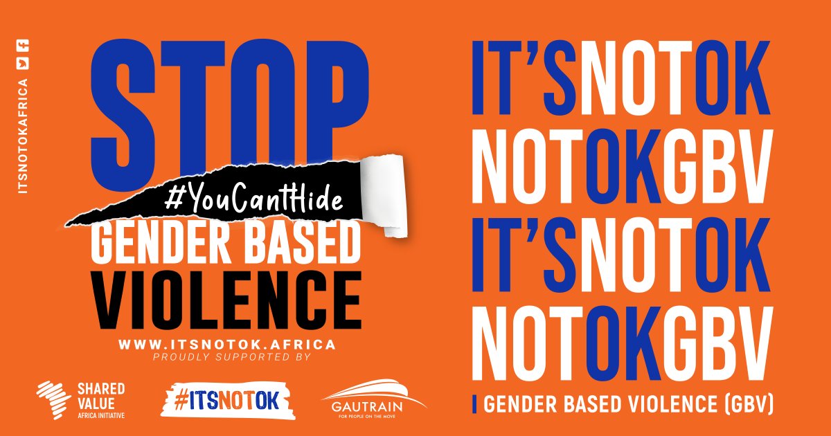 We need to strengthen our knowledge and skills and invest in the power of Coordinated Collective Action to STOP #GBVF! We need multiple sectors and organisations to work together for the sustained protection and safety of women and girls! #ITSNOTOKAFRICA #YOUCANTHIDE @IWFSA1