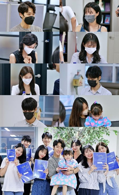 queenamatcha's tweet photo. Upcoming cinedrama #TimeOfMemory released the script reading session with INFINITE’s #Sungyeol and OH MY GIRL’s #Binnie https://t.co/Zu5y4EPdeu