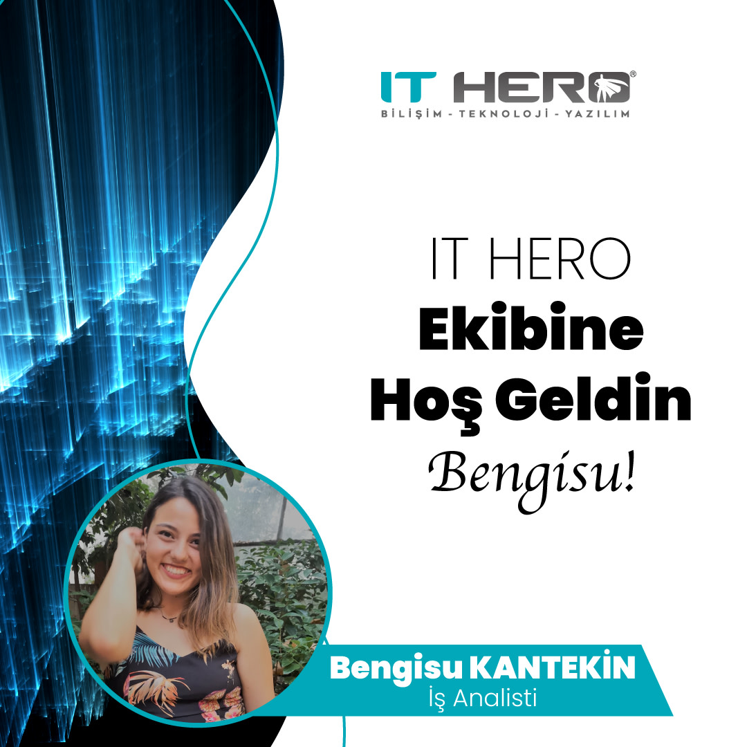 ithero_tr's tweet photo. #ITHERO ekibinde İş Analisti olarak göreve başlayan Bengisu, aramıza hoş geldin! 🎉😊 Büyüyen #ITHERO ekibe katılmak isteyen adayların CV'lerini <ik@ithero.com.tr> adresine bekliyoruz! 🚀

#IK #Kariyer #TeamITHERO https://t.co/aTCvPF10Qv