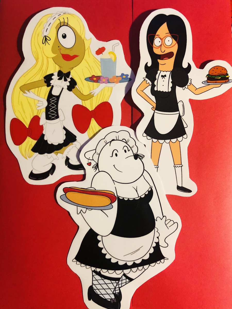 cartuneslover23's tweet photo. Someone ordered from my Cafe Maid collection and I posted images of them in my shop before mailing! 

Hope this gets you interested in checking out my small shop! 

#BobsBurgers #liloandstitch #peepoodoo #MickeyMouse #BigCityGreens #TucaAndBertie #stickers #kawaii #cuteart https://t.co/7TlL3frSq2