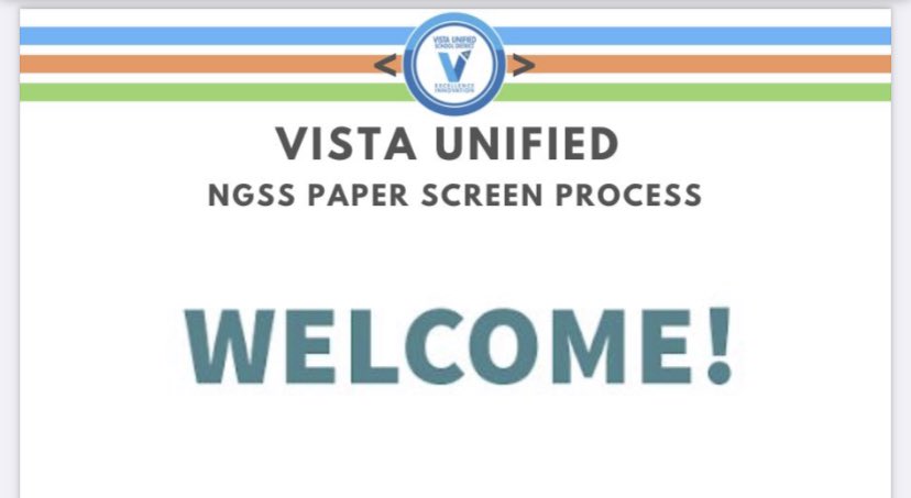 VUSDSTEM's tweet photo. A powerful moment in @VistaBlueprint! Our K-8 teachers calibrating our #scienceforALL in Vista and are engaged in the #TIME paper screen process! 
@OfficialNGSS #CANGSS #NGSS https://t.co/vdrcQKTc71