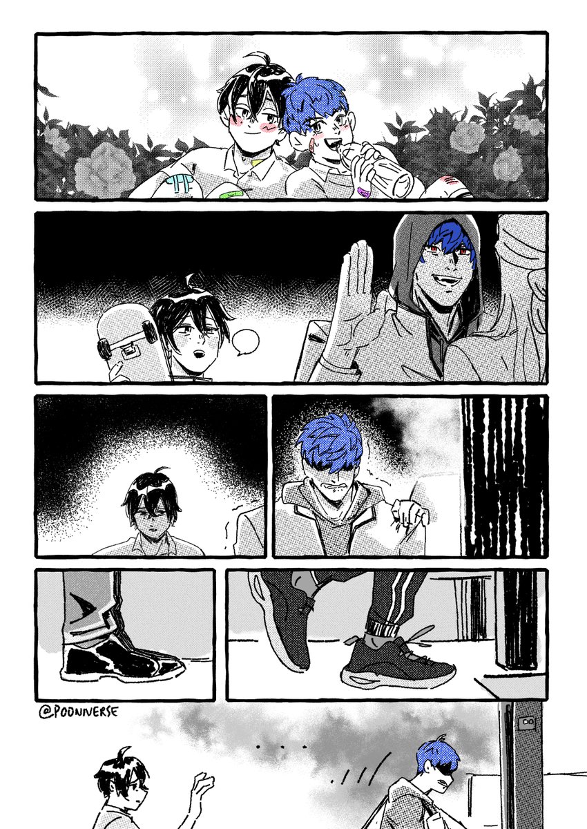 Day 2- Separation 🥺🌹✈️
#Tadaaiweek2021 #Tadaai #忠愛
#SK8エスケーエイト #sk8infinity
