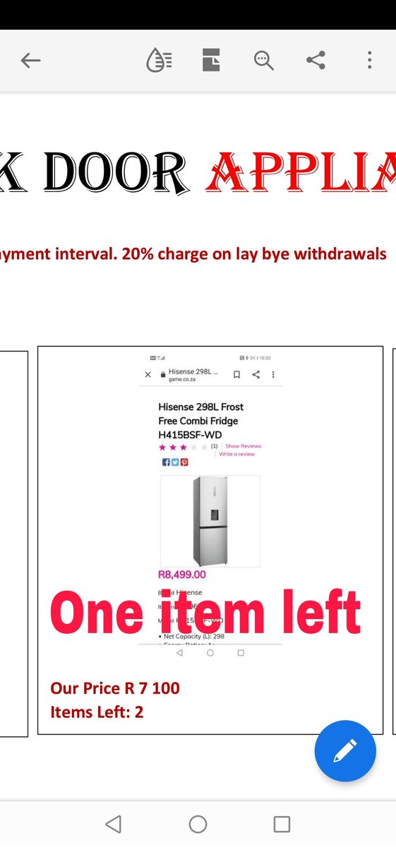 ncebit's tweet photo. Appliances up for sale https://t.co/vQSfadOt6o