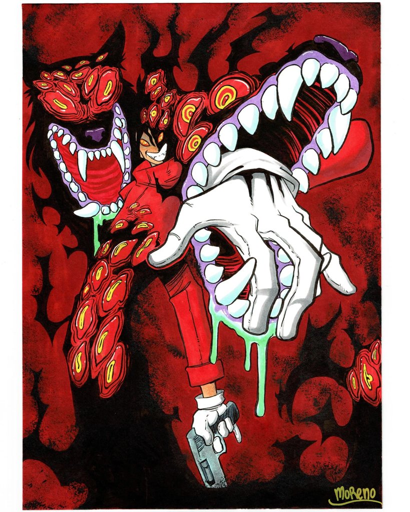 MorenoArtist's tweet photo. 🇬🇧➡️Here is my version of Alucard from Hellsing I hope you enjoyed!!!
🇪🇦➡️Esta es mi version de Alucard de Hellsing, espero que os guste!!
#hellsing #alucard #hellsingalucard #hellsinganime #hellsingmanga #alucadhellsing #alucardfanart #hellsingfanart #hellsingfan https://t.co/VcHv3OauhT