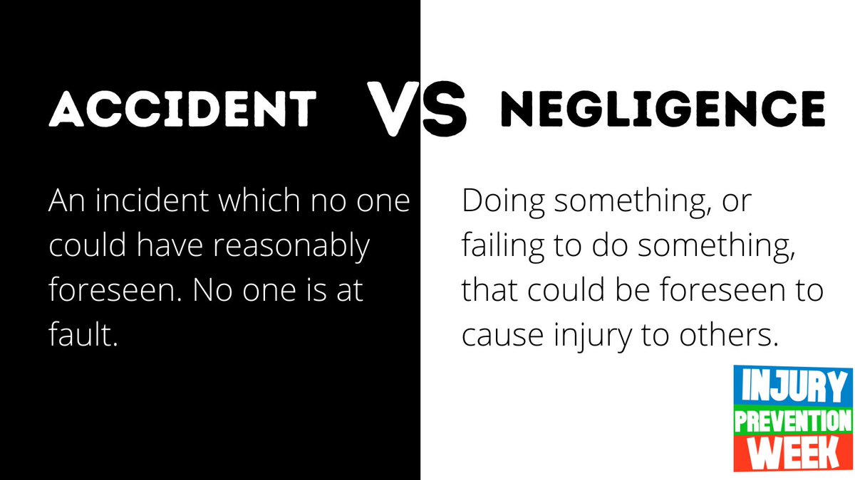 APIL's tweet photo. Accident and negligence are different things. Why does it matter? For a start, we can do something to prevent the harm caused by negligence. This is what #IPW2021 is all about. APIL president Neil McKinley explains: https://t.co/Wog3xQHh0W https://t.co/QH8GJE2bw4