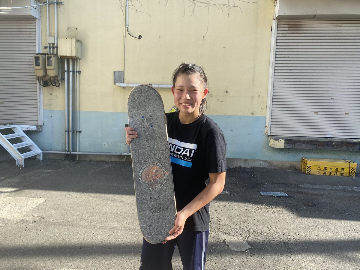 橋本千紘 Chihiro Hashimoto カノンの趣味 スケートボード やらせてもらったけどすぐ諦めました かっこいい スケボー女子 仙女