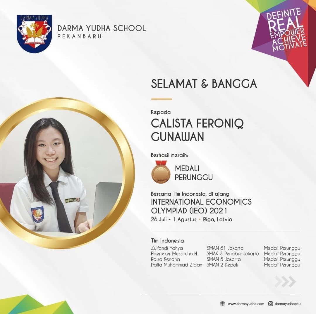 Selain dari olahraga, Indonesia juga dapat medali dari olimpiade pendidikan. Sayangnya, tak banyak yang melihat ini sebagai sebuah prestasi membanggakan.