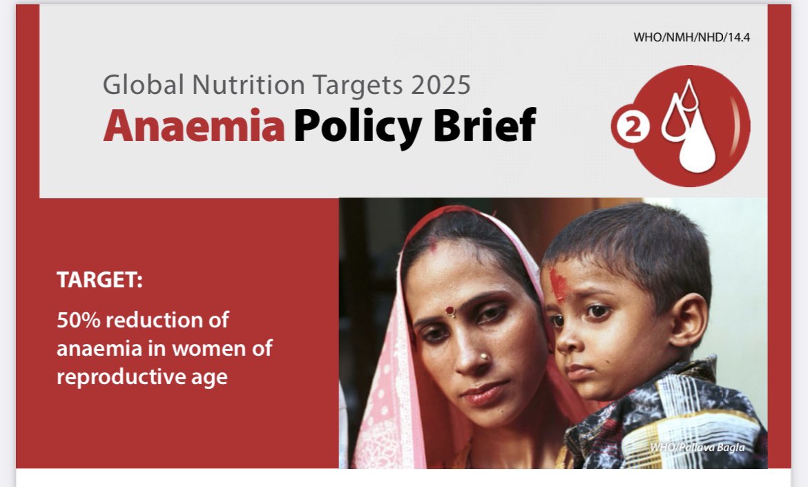 AREA Anaemia CoP tweet media