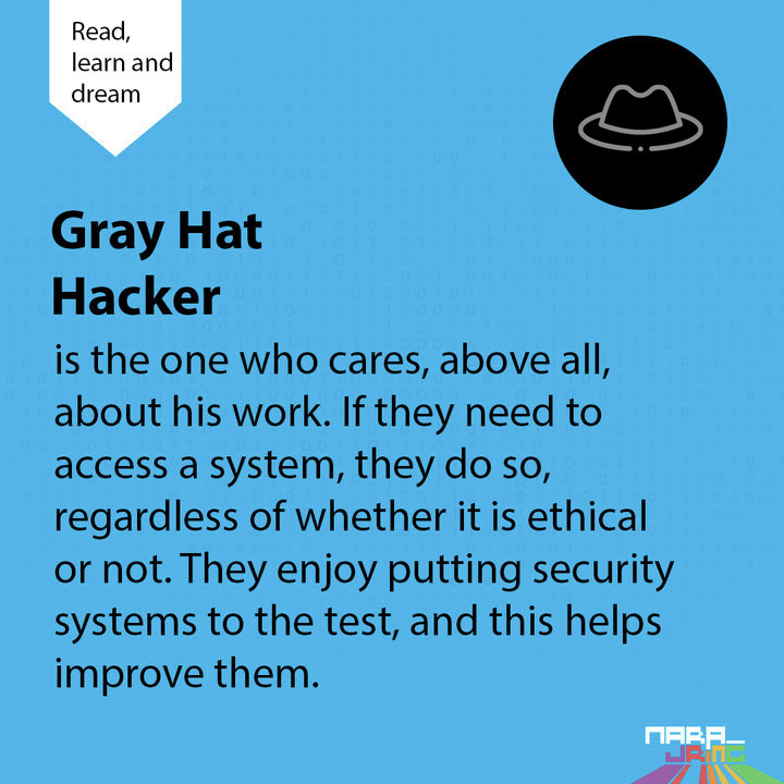 MaraTuring's tweet photo. The term hacker includes many profiles of experts in technology and cybersecurity. But not all o them do the same. We are going to analyse some types of hackers.
#MaraTuring #HackorBeHacked #programming #literaturature #books #bookstagram #hacking #hacker #science #technology https://t.co/apvsIg9mwK