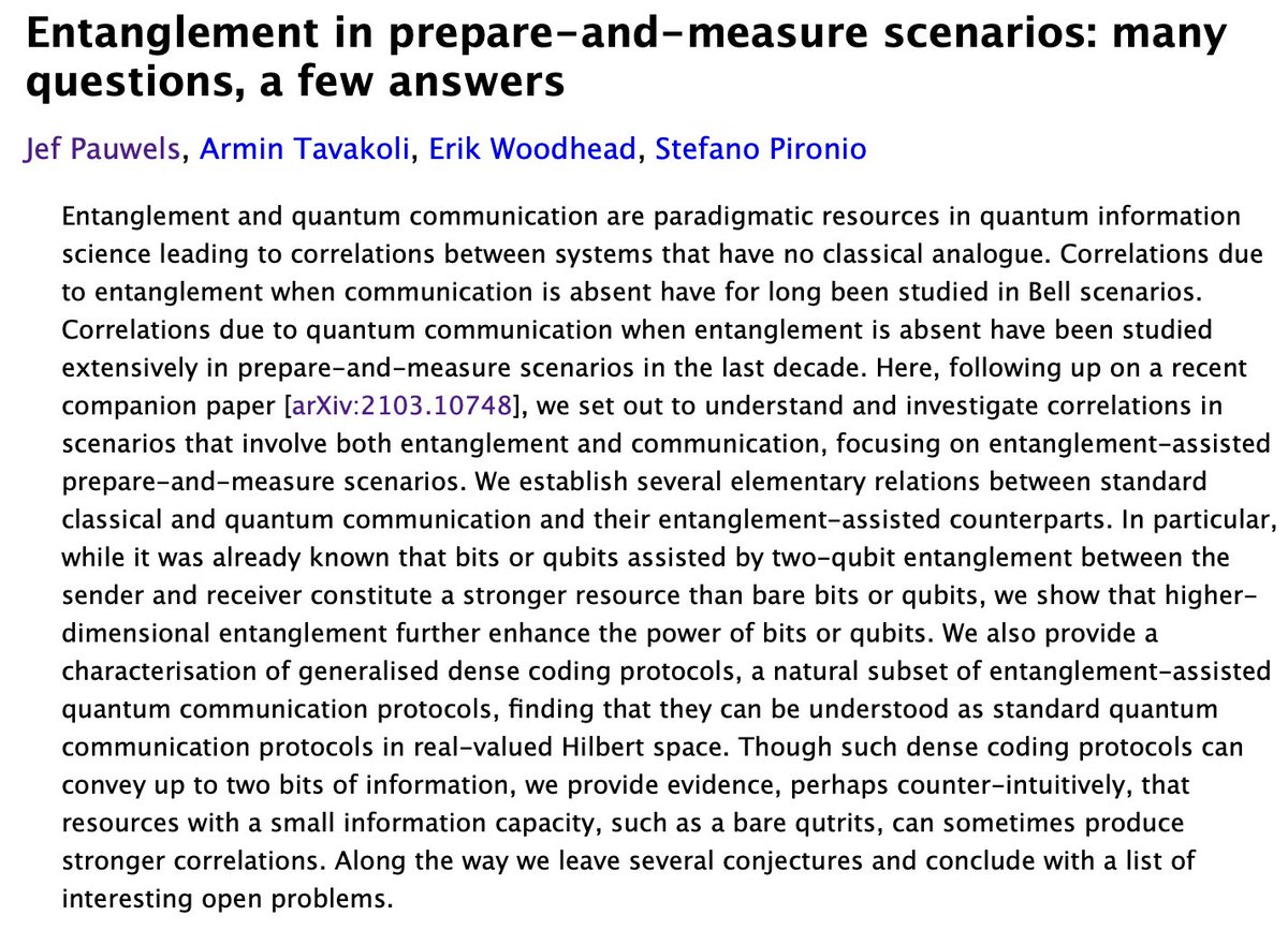 Quantum Information at ULB tweet media
