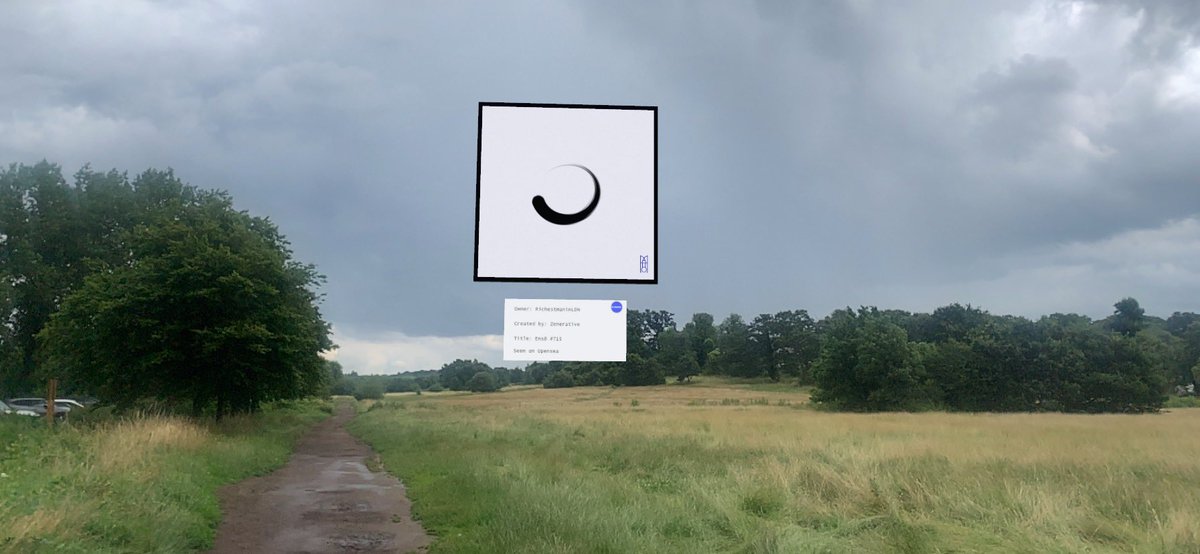 Zen strolls 👌

#nftart #zenart
#AugmentedReality