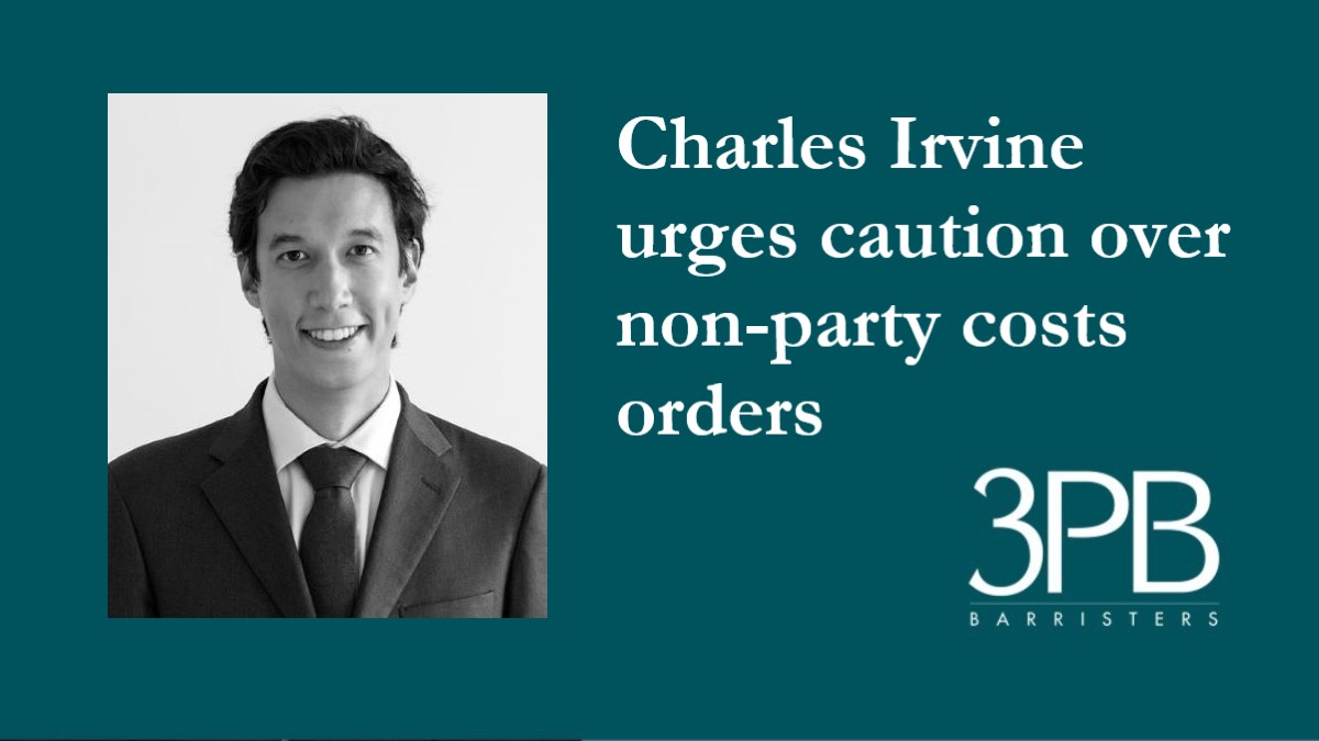 Charles Irvine has reviewed the recent Court of Appeal case Goknur Gida Maddeleri Enerji Imalet Ithalat Ihracat Ticaret Ve Sanayi AS v Aytacli [2021] EWCA Civ 1037 in which one party applied for a non-party costs order.
3pb.co.uk/caution-over-n…
#commerciallaw #Litigation #Lawyers