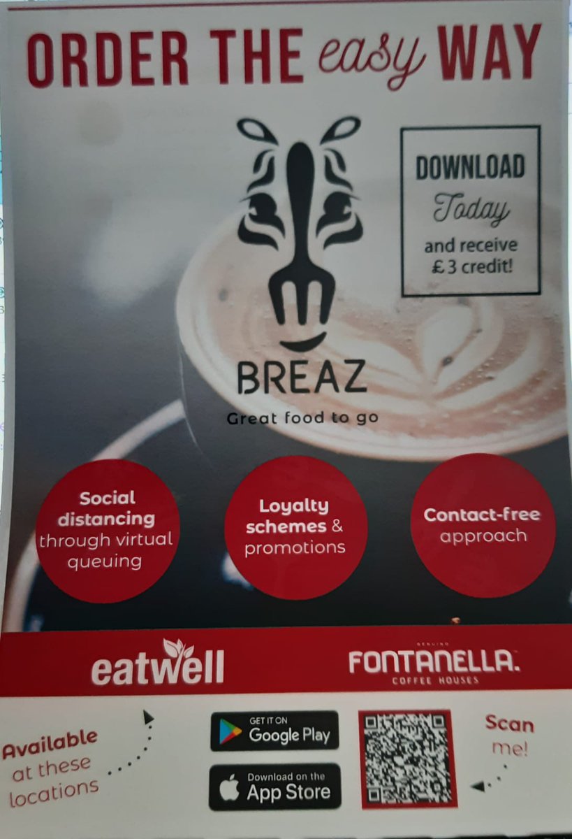 EatWell@RoyalLondon (@eatwellroyallo1) on Twitter photo #BreazyPeazy #preorder @RoyalLondonHosp <a href="/NHSBartsHealth/">Barts Health</a>
Download the app today for £3 credit and no queuing! #BreazyPeazy #preorder @RoyalLondonHosp <a href="/NHSBartsHealth/">Barts Health</a>
Download the app today for £3 credit and no queuing!