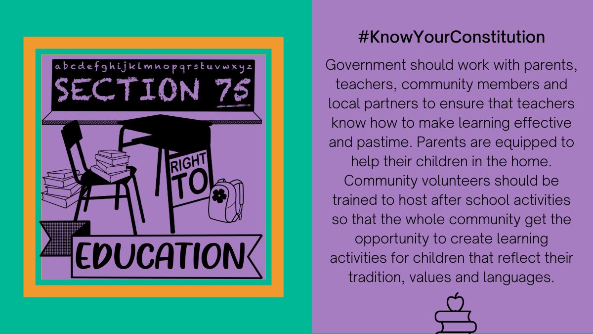 Here is what Tonderai in Harare had to say about the Right to Education. Some interesting and smart suggestions too... Thanks Tonderai! #KnowYourConstitution #Section75

<a href="/tagalife/">Tag a Life Int(TaLI)</a> <a href="/signsofhopezim/">#AccessToInformation</a> <a href="/unescoROSA/">UNESCOsouthernAfrica #Education #Sciences #Culture</a> <a href="/SAPST/">SAPST</a> <a href="/euinzim/">EU Delegation to Zimbabwe 🇪🇺</a> <a href="/ManyameTrust/">Manyame Conservation Trust</a>