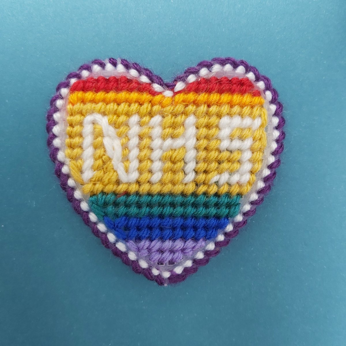 Woolly_Works's tweet photo. During the first lockdown, the magnificent NHS were on our minds, and a recurrent theme of heart stitching too. #18AtHeart #StitchedForSmiles
@SellyOakNNS https://t.co/Gbn9hfvbx7